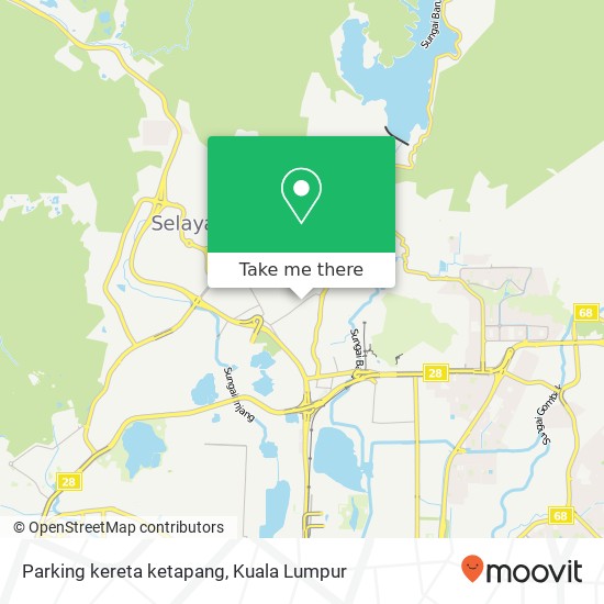 Parking kereta ketapang map