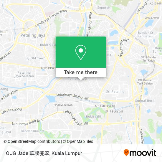 OUG Jade 華聯斐翠 map