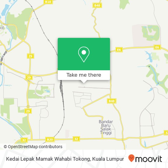 Peta Kedai Lepak Mamak Wahabi Tokong
