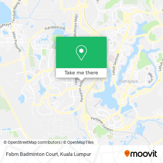 Fsbm Badminton Court map