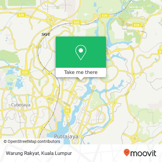 Warung Rakyat map