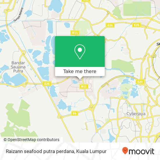 Raizann seafood putra perdana map