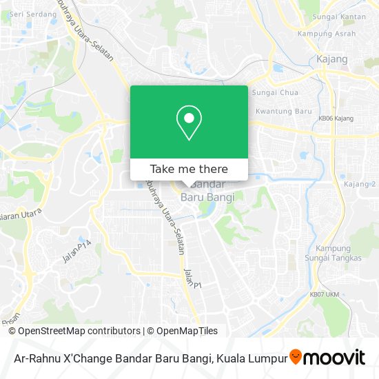 Ar-Rahnu X'Change Bandar Baru Bangi map