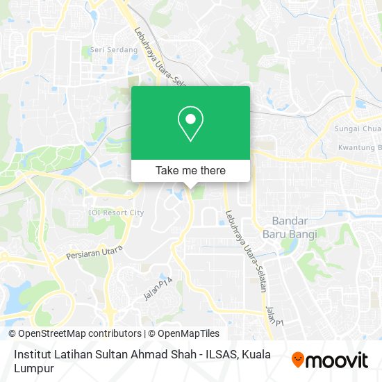 Institut Latihan Sultan Ahmad Shah - ILSAS map
