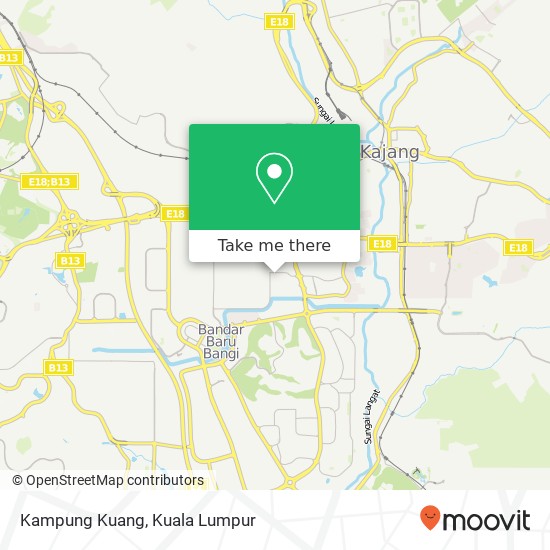 Kampung Kuang map