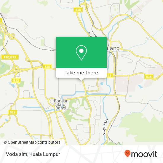 Voda sim map