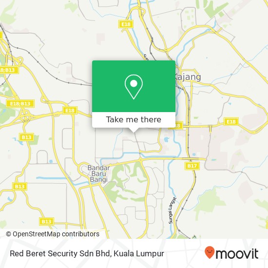 Peta Red Beret Security Sdn Bhd