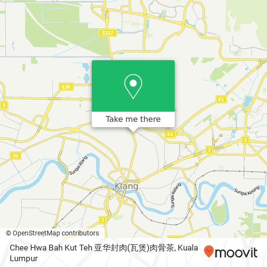 Chee Hwa Bah Kut Teh 亚华封肉(瓦煲)肉骨茶 map
