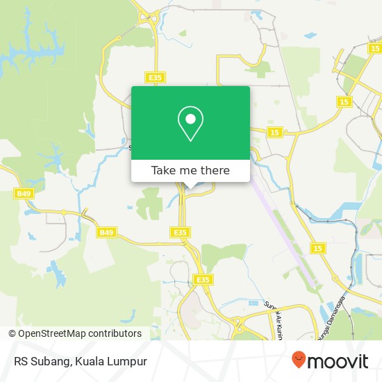 RS Subang map