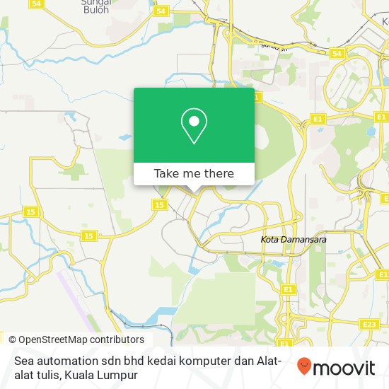 Sea automation sdn bhd kedai komputer dan Alat-alat tulis map