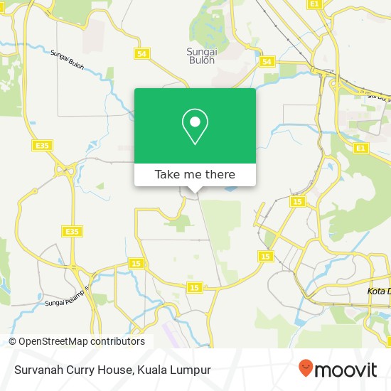 Peta Survanah Curry House