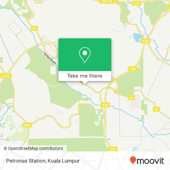 Petronas Station map