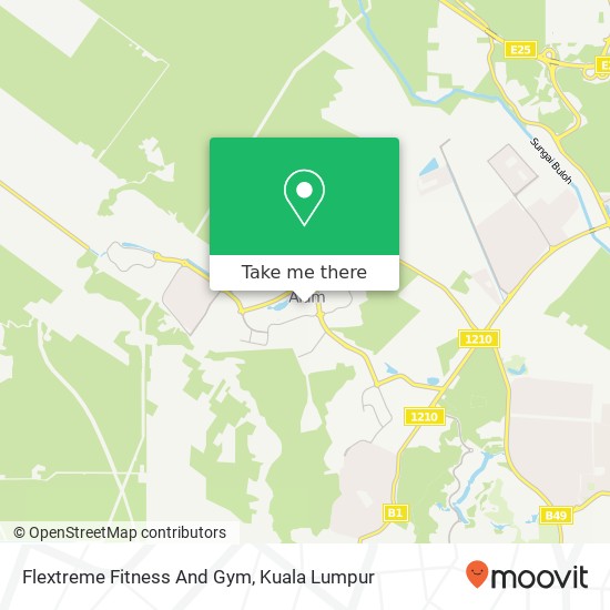 Flextreme Fitness And Gym map