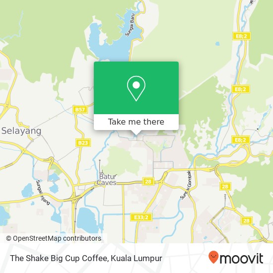 The Shake Big Cup Coffee map