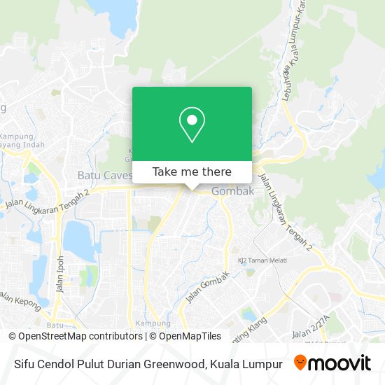 Sifu Cendol Pulut Durian Greenwood map