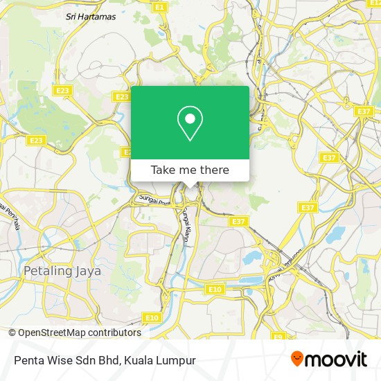 Penta Wise Sdn Bhd map