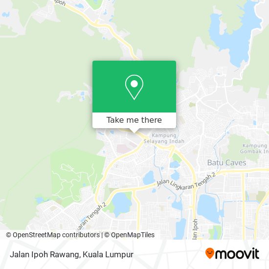Jalan Ipoh Rawang map