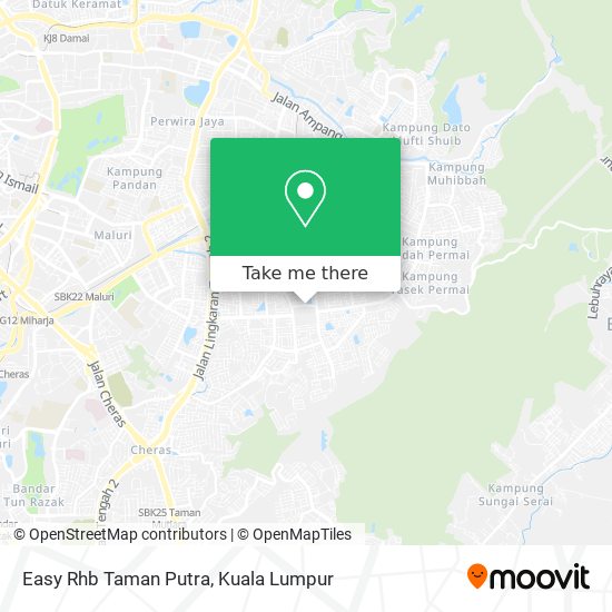 Easy Rhb Taman Putra map