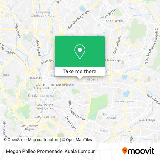 Megan Phileo Promenade map