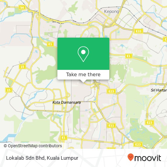 Lokalab Sdn Bhd map