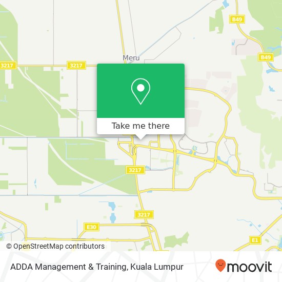 ADDA Management & Training map