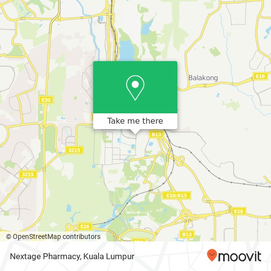 Nextage Pharmacy map