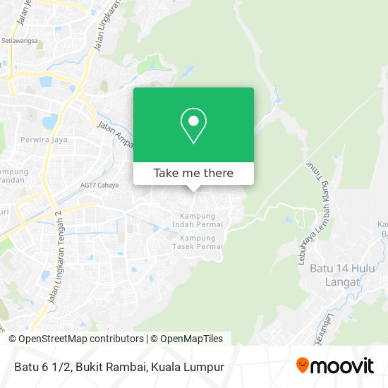 Peta Batu 6 1/2, Bukit Rambai
