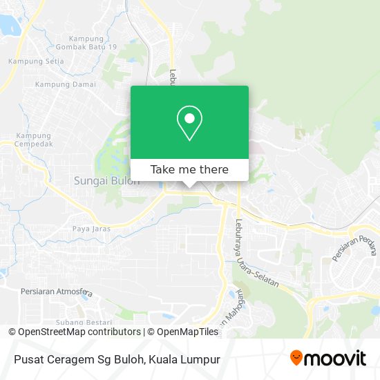 Peta Pusat Ceragem Sg Buloh