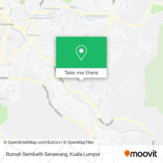 Rumah Sembelih Senawang map