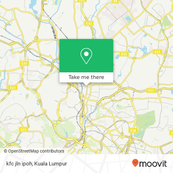 kfc jln ipoh map