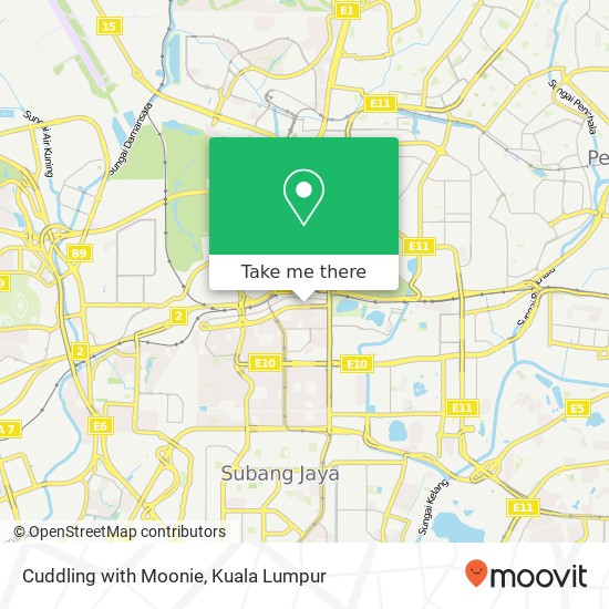 Cuddling with Moonie map