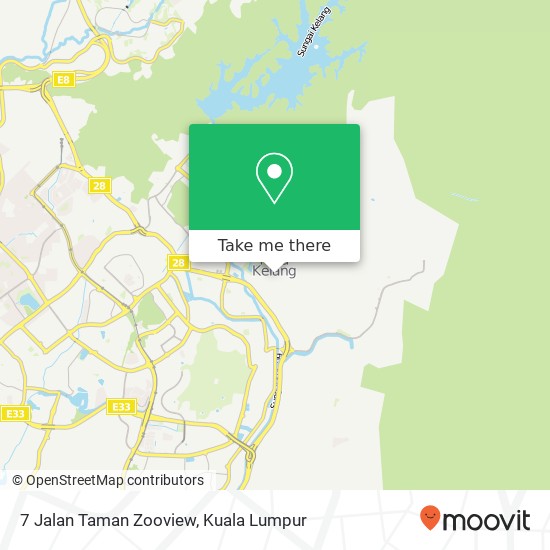 7 Jalan Taman Zooview map