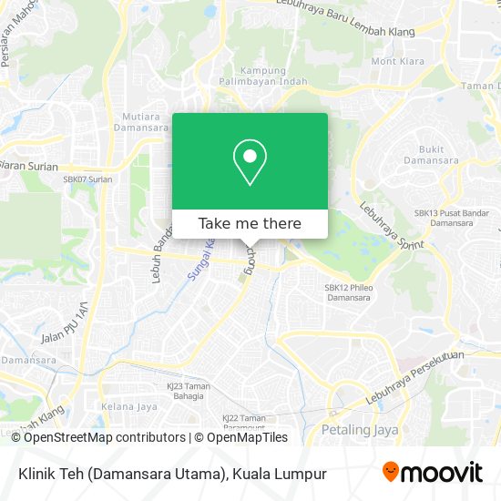 Klinik Teh (Damansara Utama) map