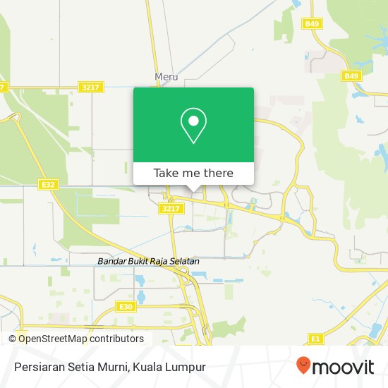 Persiaran Setia Murni map