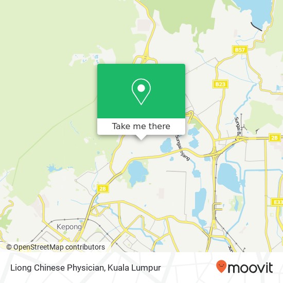 Liong Chinese Physician map