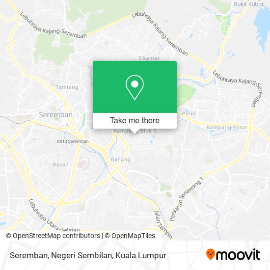Seremban, Negeri Sembilan map