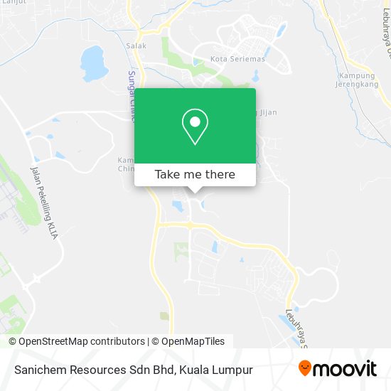 Sanichem Resources Sdn Bhd map