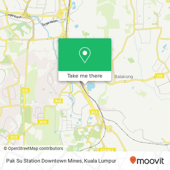 Pak Su Station Downtown Mines map