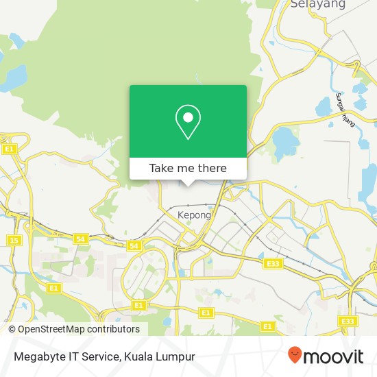 Megabyte IT Service map