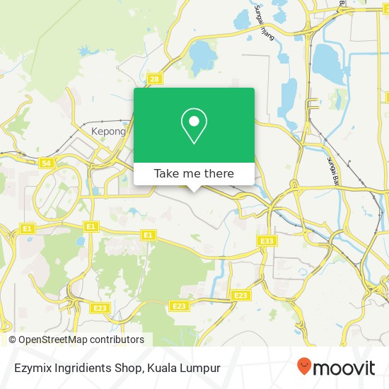 Ezymix Ingridients Shop map