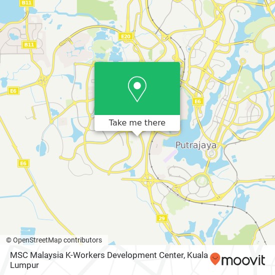 MSC Malaysia K-Workers Development Center map