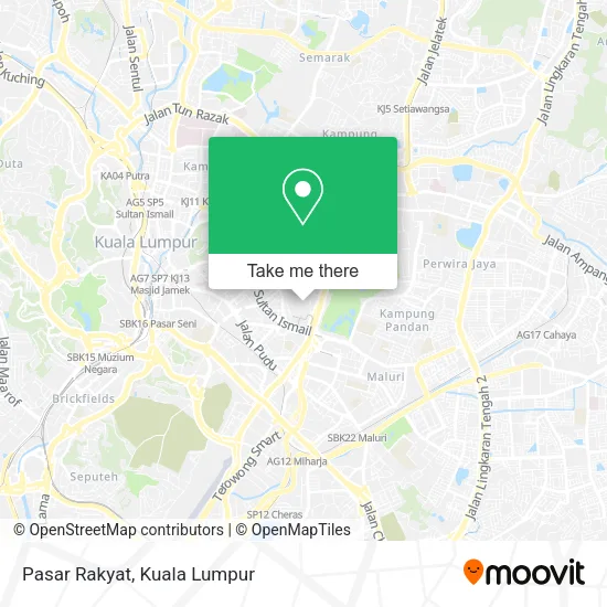 Pasar Rakyat map