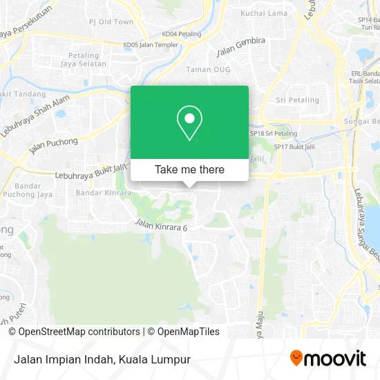 Peta Jalan Impian Indah
