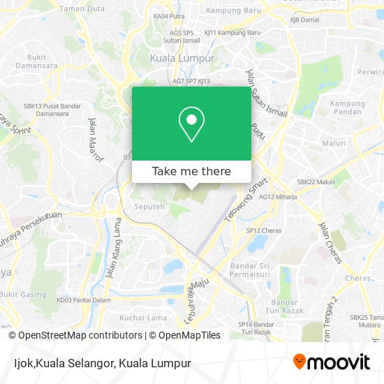 Peta Ijok,Kuala Selangor