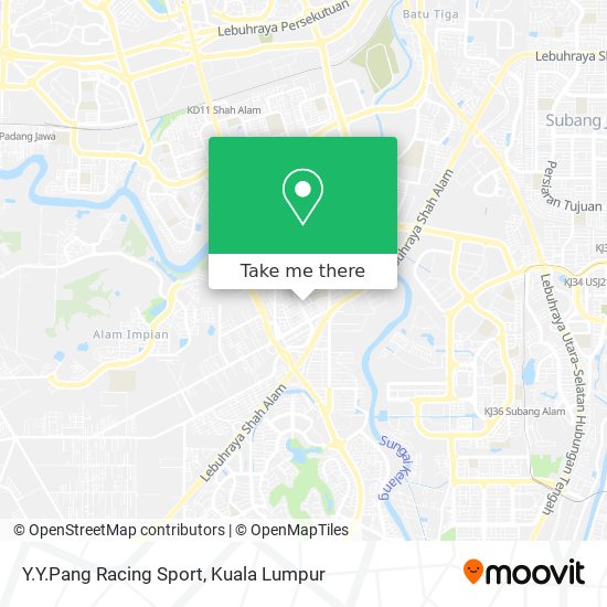 Y.Y.Pang Racing Sport map