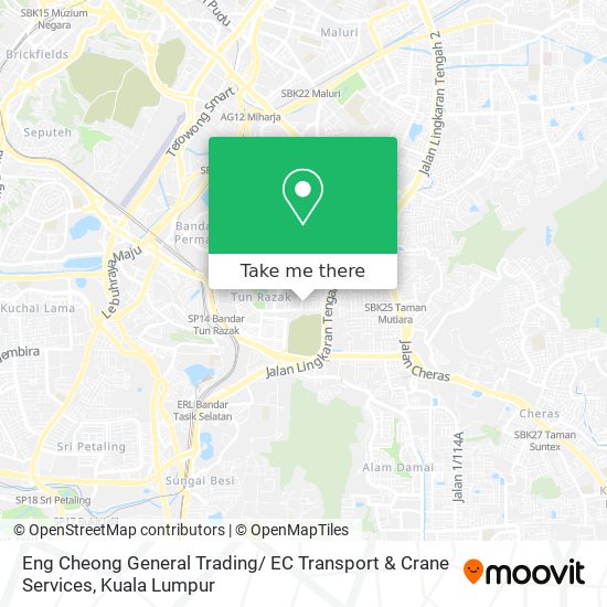 Eng Cheong General Trading/ EC Transport & Crane Services map