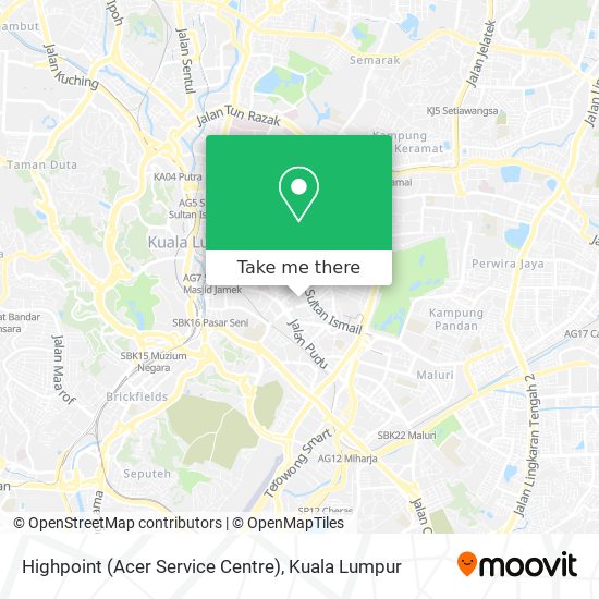 Highpoint (Acer Service Centre) map