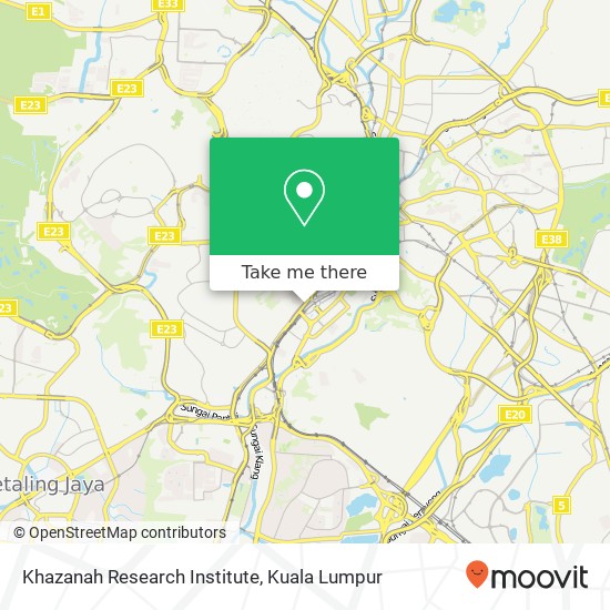 Khazanah Research Institute map