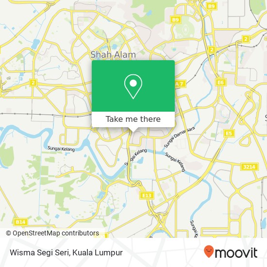 Wisma Segi Seri map