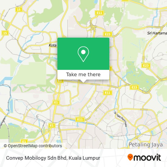 Peta Convep Mobilogy Sdn Bhd